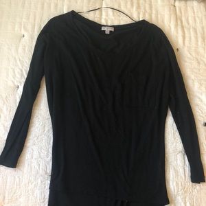 black cotton on long sleeve